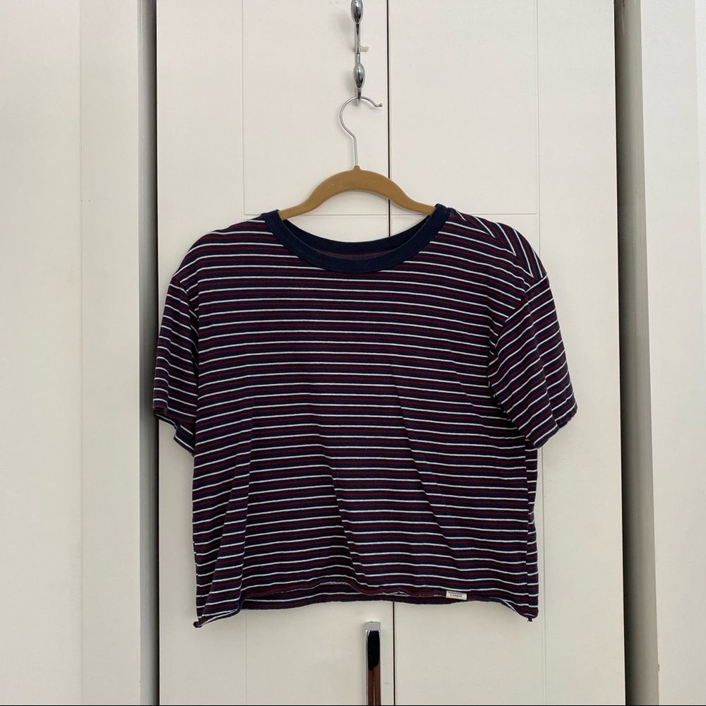 Pull and bear stripped tee